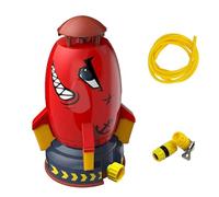 Rocket Sprinkler for Kids Flying Rocket Fun Game with Hose