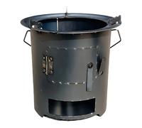 Rocket Stove, Portable Cookware with Handle | Camping | For Survival Urgent Preparation Backpacking Travel Outdoor Patio Backyard