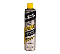Rocket TT Multi-Purpose Lubricant Spray - 600ml Rust Remover & Anti-Corrosion Maintenance Spray - Penetrating Oil for Seized Bolts, Locks, Tools, Bikes & Garden Equipment - Water-Resistant