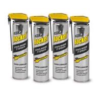 Rocket TT Multi-Use Super Lubricant WD Spray 300ml Super Tube (4 Pack)