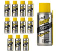 Rocket Tt Multi-Use Super Lubricant Water Displacement Wd Solution 12X 100Ml Straw