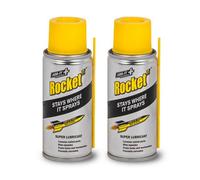 Rocket Tt Multi-Use Super Lubricant Water Displacement Wd Spray 2X 100Ml + Straw