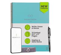 Rocketbook Core Reusable Smart Notebook, Letter Size 8.5x11, Teal