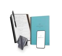 Rocketbook Fusion Reusable Digital Notebook - Smart Notepad A5 Teal, 7 Styles, To Do List, Daily Journal, Weekly & Monthly Planner with Frixion Erasable Pen, Office Gadget Reduces Paper Waste