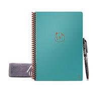 Rocketbook Panda Reusable Weekly Planner - Digital A5 Notebook, Teal Smart Notepad, Daily Academic Diary Pad, To Do List, Bullet Journal, with Frixion Erasable Pen, Office Gadget Reduces Paper Waste