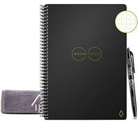 Rocketbook Core Smart Reusable Notebook - A5 Executive - Black Dot Grid Eco-Friendly Endlessly Reusable Note Pad