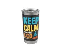 Rocketry Keep Calm Wait for The LCO Model Rocket Stainless Steel Insulated Tumbler