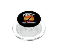 Rocketry Level 1 Certified Model Rocket PopSockets PopGrip for MagSafe
