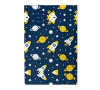 rockets and planets Wooden Jigsaw Puzzle 1000 Pieces-Relaxing Family Activity for Adults, Colourful Landscape Puzzle in Plastic Box, Home Decor Gift