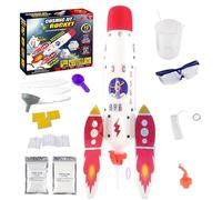 Rockets for,Educational Toys Space Rocket | STEM Building Set and Interactive Science Kit, Learning Activities for and Motor Skills Development