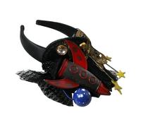Rocketship Crystal Headband with Star Motif - female - Dolce & Gabbana - Accessories - Black - ONE SIZE - Accessories ONE SIZE