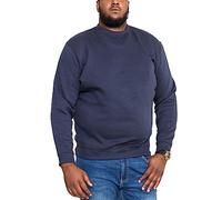 ROCKFORD CREW NECK POLY COTTON FLEECE SWEAT SHIRT (1616) SIZE 1XL TO 8XL, BLACK, GREY AND NAVY