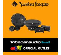 Rockford Fosgate P165-SE - 6.5" 2-Way Euro Fit Component Speakers 120 Watts