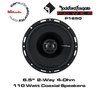 Rockford Fosgate Punch P1650 - 16.5cm 6.5" 2-Way Full Range Coaxial Speaker
