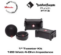Rockford Fosgate Punch P1T-S Tweeter Kit Car Tweeters 120 Watts