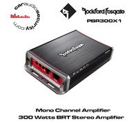 Rockford Fosgate Punch PBR300X1 - 300 Watt RMS BRT Mono Mini Amplifier