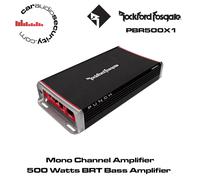 Rockford Fosgate Punch PBR500X1 - 500 Watt BRT Mono Amplifier Bass Amplifier