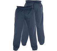 Rockford Mens Big Size Fleece Jogging Bottoms (Albert) in Navy in 7XL