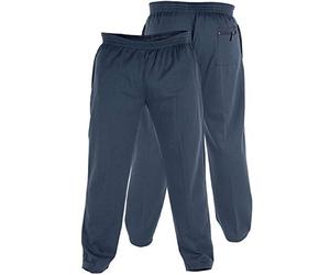 Rockford Mens Big Size Fleece Jogging Bottoms (Albert) in Navy in 7XL