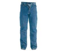 Rockford Men's Big & Tall King Size Denim Jeans Zip Fly Comfort Fit Casual Smart Work Pants Stonewash Colour 58 Waist Size 34 Inside Leg