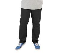 Rockford Men's Comfort Fit Enzyme Washed Black Jeans in 44W x 30L