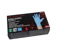 ROCKHOLD Large Nitrile Disposable Gloves Heavy Duty Latex Free Blue x100