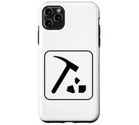 Rockhound Hammer Rock Logo Geology Student Teacher Case for iPhone 11 Pro Max