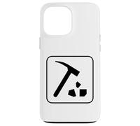 Rockhound Hammer Rock Logo Geology Student Teacher Case for iPhone 13 Pro Max