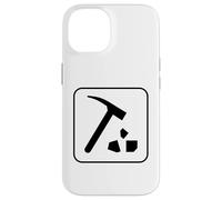 Rockhound Hammer Rock Logo Geology Student Teacher Case for iPhone 14