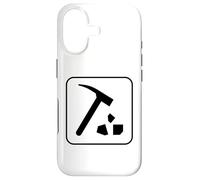Rockhound Hammer Rock Logo Geology Student Teacher Case for iPhone 17