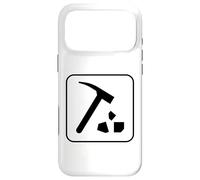 Rockhound Hammer Rock Logo Geology Student Teacher Case for iPhone 17 Pro Max