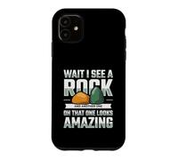 Rockhounding Geode Exploring - Amazing Rocks Minerals Case for iPhone 11