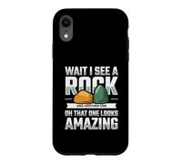 Rockhounding Geode Exploring - Amazing Rocks Minerals Case for iPhone XR