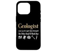Rockhounding Geologist Mineral Hunter Fossil Collector Rocks Case for iPhone 16 Pro