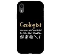Rockhounding Geologist Mineral Hunter Fossil Collector Rocks Case for iPhone XR