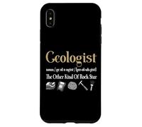 Rockhounding Geologist Mineral Hunter Fossil Collector Rocks Case for iPhone XS Max