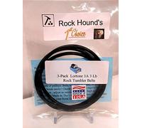 Rockhound's 1st Choice Replacement Drive Belts for Lortone 3A Rock Tumbler- 3 Pack