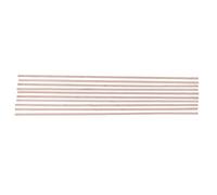 rockible 10 Wooden Purfling Inlays for Guitar Neck 520x7x1.5mm, Maple, 520x7x1.5mm