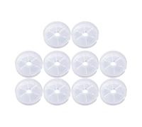 rockible 10x Thread Bobbins, Fishing Line Spools, Multifunctional Empty Wire Spools, Fishing Rig Winders, M