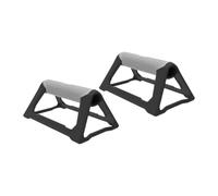 rockible 2x Handles, Non-slip, Portable And Compact, with Bar for Chest Muscle Training, Suitable for Strength Training in The Home Gym, Gray