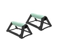 rockible 2x Handles, Non-slip, Portable And Compact, with Bar for Chest Muscle Training, Suitable for Strength Training in The Home Gym, Green