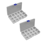 rockible 2x Plastic Guitar Box Holder Musical Instrument Accessories Unique