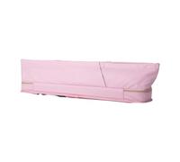 rockible 33.46 Inch PU Leather 1/2 Joint Pool Cue Case Cover Wear-resistant Fashionable, Pink