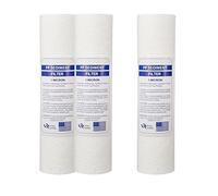 rockible 3pcs 1/510 Inch Sediment Water Filter Replacement for Standard Home Sediment Filtration Parts, 5 Micron