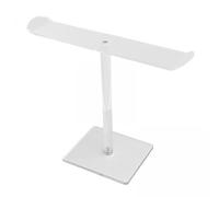 rockible 3x Clear Headband Holder Headpiece Rack Smooth Hair Hoop Organizer for Jewelry, 1 Tier