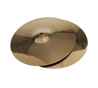 rockible 4 Piece Brass Spuk Cymbal for Drum Set 14 Inch