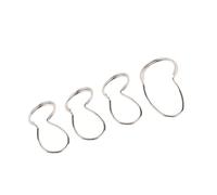 rockible 4pcs Butterfly Shape Guitar Picks Bass Guitar Accessories,