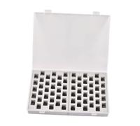 rockible 66 Grids Bobbins Storage Case Removable EVA Tray Bobbins Organizer Bobbin Spool Holder for Shelf
