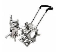 rockible Adjustable Boat Rod Holder with Mounting Bracket Heavy Duty Marine Rod Holder with Clamp Base Mirror Polished for Trolling
