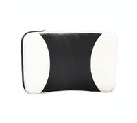 rockible Arts Training Pad Taekwondo Kick Pad Striking Target Foot Pad With Curved And Firm Hold Straps For Cleaner Suitable for training routines coaching, White